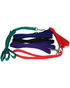50 - 1 Inch Heavy Polypropylene Dog Leashes - Assorted Colors