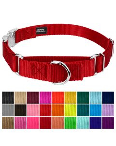 Heavyduty Nylon Martingale with Premium Buckle - Color Options