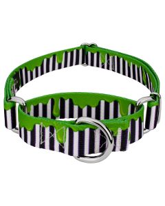 Green Slime Martingale Dog Collar Limited Edition