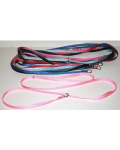 50 - Country Brook Design® 3/8 Inch Nylon Grooming Slip Leads - 6 Feet - Assorted Colors