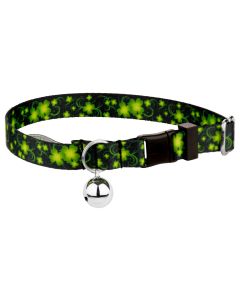 Clovers In The Wind Cat Collar