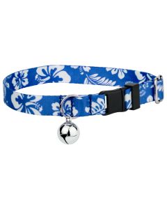 Royal Blue Hawaiian Cat Collar
