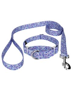Mermaid Mosaic Martingale Dog Collar and Leash