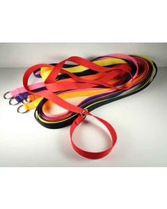 50 - 1 Inch 6 Foot Polypro Kennel Slip Leads - Assorted Colors
