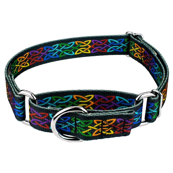 Celtic Pride Martingale Dog Collar Extra Large