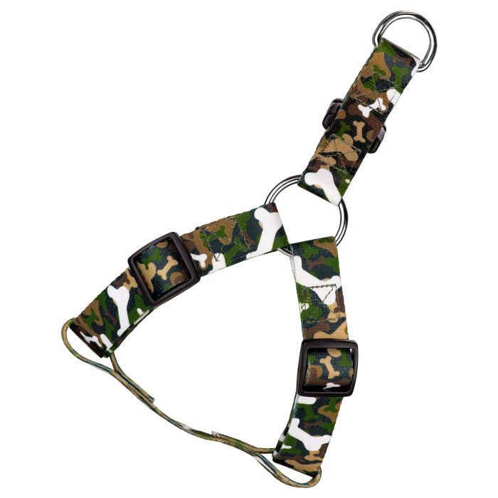 Buy Woodland Bone Camo Step In Dog Harness Online CB Petz