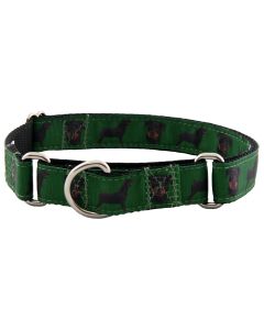 Rottweiler Ribbon Martingale Dog Collar Limited Edition