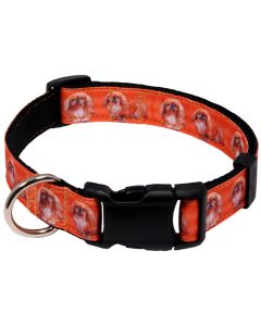 Deluxe Pekingese Ribbon Dog Collar Limited Edition 