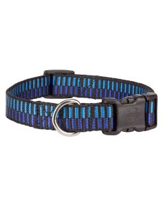 Deluxe Icy Regency Stripes Dog Collar Limited Edition