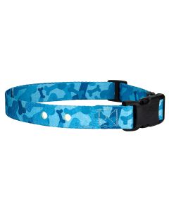 Blue Bone Camo Replacement Collar For Dog Fence Receivers