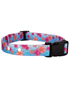 Pink April Blossoms Replacement Collar For Dog Fence Receivers