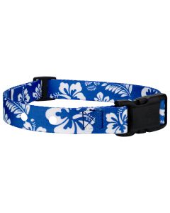 Royal Blue Hawaiian Replacement Collar For Dog Fence Receivers