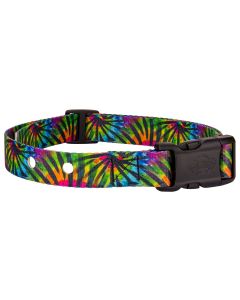 Tie Dye Stripes Replacement Collar For Dog Fence Receivers