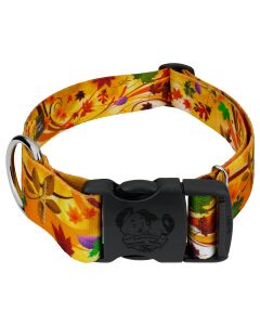 1 1/2 Inch Deluxe Autumn Wind Dog Collar