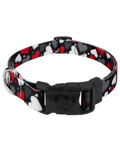 Deluxe Be Mine Dog Collar - Made in the U.S.A