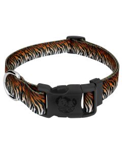 Deluxe Bengal Tiger Stripes Dog Collar - Made in the U.S.A.