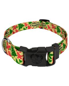 Deluxe Christmas Cookies Dog Collar Limited Edition - Made in the U.S.A.