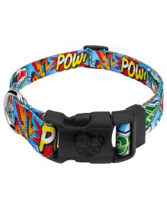 Deluxe Comic Pop Dog Collar - Made in the U.S.A