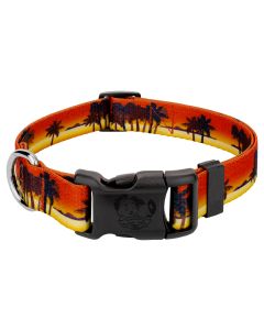 Deluxe Caribbean Sunset Dog Collar - Made in The U.S.A.