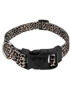 Deluxe Cheetah Dog Collar - Made in the U.S.A