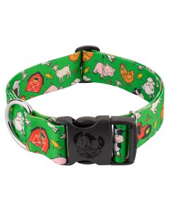 1 1/2 Inch Deluxe Farm Life Y'all Dog Collar