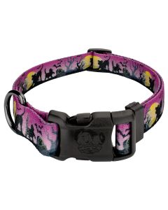 Gunmetal Deluxe Graveyard Dog Collar - Made in The U.S.A.