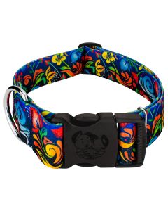 1 1/2 Inch Deluxe Potpourri Dog Collar