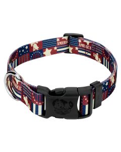 Deluxe Spirit of '76 Dog Collar - Made in the U.S.A.