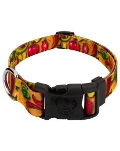 Deluxe Scorching Peppers Dog Collar Limited Edition - Made in The U.S.A.