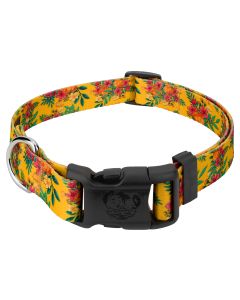 Deluxe Tropical Floral Dog Collar - Made in the U.S.A.