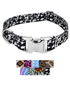 Premium Dog Collar - Animal Prints Collection