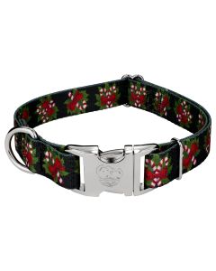 Premium Black Candy Cane Dog Collar