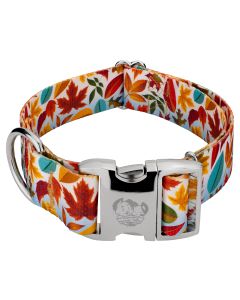 1 1/2 Inch Premium Brisk Autumn Dog Collar