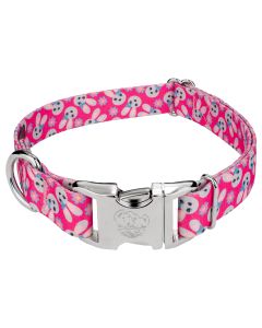 Premium Spring Bunnies Dog Collar