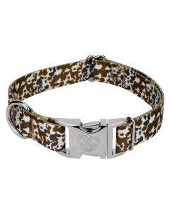 Premium Cow Print Dog Collar