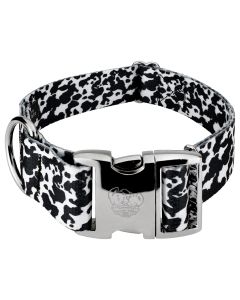 1 1/2 Inch Premium Dairy Cow Dog Collar