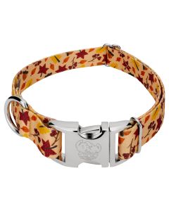 Premium Fall Foliage Dog Collar