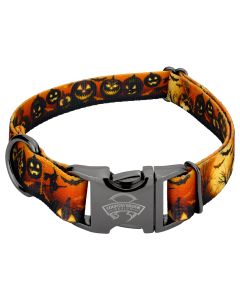 Gunmetal Premium Midnight Fright Dog Collar