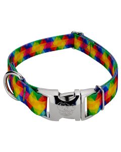 Premium Kaleidoscope Dog Collar