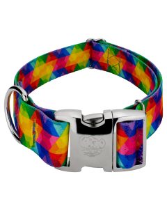 1 1/2 Premium Kaleidoscope Dog Collar