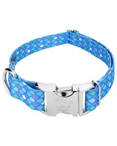 Premium Mermaid Scales Dog Collar