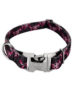 Premium Pink Honeysuckle Breeze Dog Collar