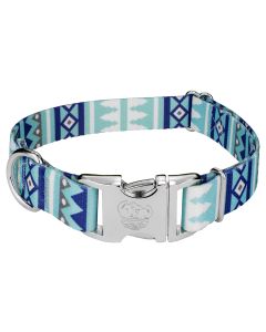 Premium Snowy Pines Dog Collar