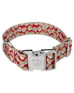 1 1/2 Inch Premium Where's Merry Dog Collar