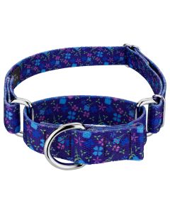 Blueberry Fields Martingale Dog Collar