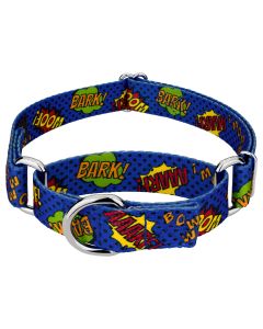 Blue Super Dog Martingale Collar