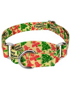 Christmas Cookies Martingale Dog Collar Limited Edition