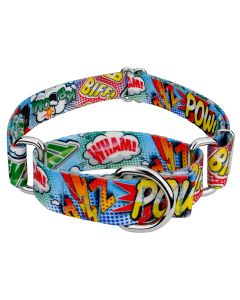 Comic Pop Martingale Dog Collar