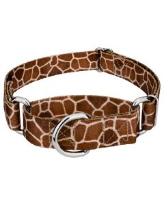 Giraffe Martingale Dog Collar