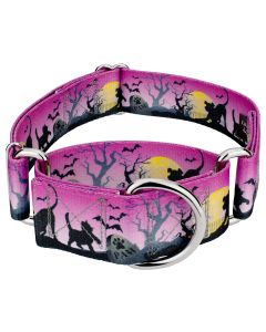 1 1/2 Inch Graveyard Martingale Dog Collar